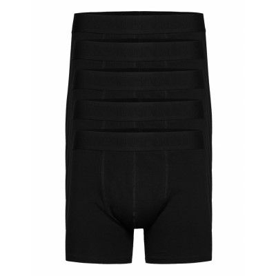 Boxer Organic Cotton 5-Pack Boxerkalsonger Svart Resteröds
