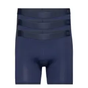Boxer Long 3-Pack Bamboo Fsc Boxerkalsonger Blue Resteröds