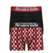Resteröds 2 Pack Gunnar Boxer Boxerkalsonger Röd Resteröds