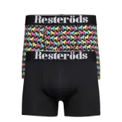 Resteröds 2 Pack Gunnar Boxer Boxerkalsonger Svart Resteröds