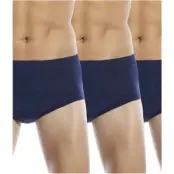 Resteröds Classic Brief Navy 3-pack * Fri Frakt *