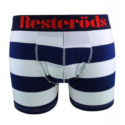 Resteröds -Gunnar blockstripe - Blue/White
