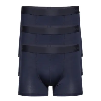 Resteröds Trunk Lyocell 3-Pack Boxerkalsonger Blå Resteröds