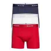 Resteröds Trunk Organic 3-Pack *Villkorat Erbjudande Boxerkalsonger Röd Resteröds