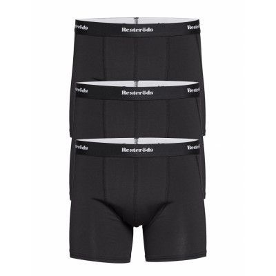 Resteröds Trunk Organic 3-Pack *Villkorat Erbjudande Boxerkalsonger Svart Resteröds
