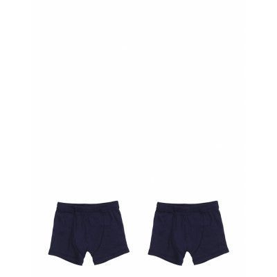 Rib Jersey 2Pack Boxers Night & Underwear Underwear Underpants Marinblå Copenhagen Colors