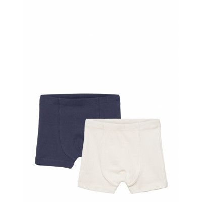 Rib Jersey 2Pack Boxers Night & Underwear Underwear Underpants Multi/mönstrad Copenhagen Colors