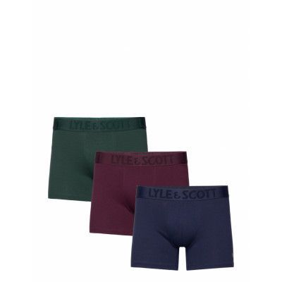 Roman *Villkorat Erbjudande Boxerkalsonger Vinröd Lyle & Scott