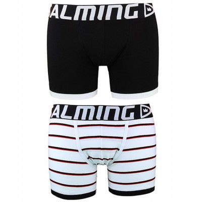 Salming - Alexander  long boxer - Black/White