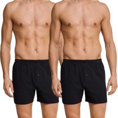 Schiesser 2-pack Essentials Jersey Boxer Shorts