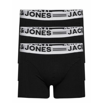 Sense Trunks 3-Pack Noos Boxerkalsonger Svart Jack & J S