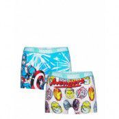Set 2 Boxers Night & Underwear Underwear Underpants Multi/mönstrad Marvel