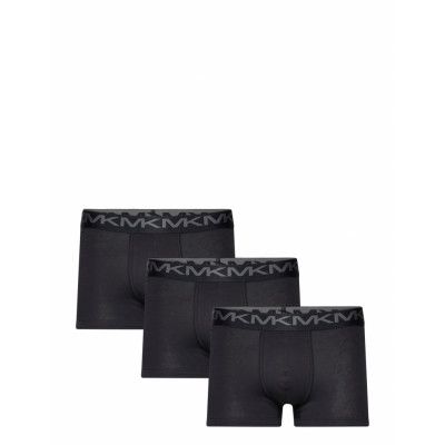 Sf Basic Trunk 3 Pack Boxerkalsonger Black Michael Kors