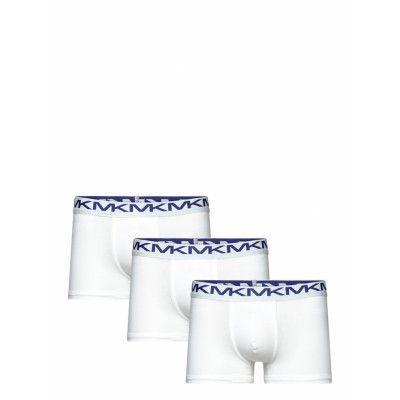 Sf Basic Trunk 3 Pack *Villkorat Erbjudande Boxerkalsonger Vit Michael Kors