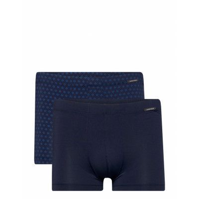 Shorts Boxerkalsonger Marinblå Schiesser