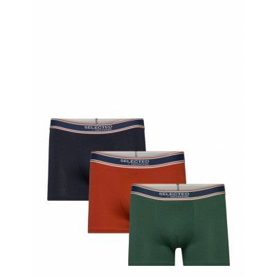 Slhanton 3-Pack Trunks B Boxerkalsonger Multi/mönstrad Selected Homme