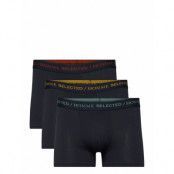 Slhlauge 3-Pack Trunks B Boxerkalsonger Svart Selected Homme