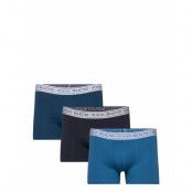 Slhvillads 3-Pack Trunks B Boxerkalsonger Marinblå Selected Homme