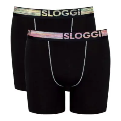 Sloggi 2-pack Men Go ABC Natural Shorts