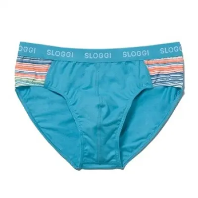 Sloggi For Men Beat Midi Blue 2-pack * Fri Frakt * * Kampanj *