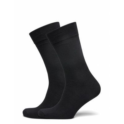 Socks 2-Pack Underwear Socks Regular Socks Svart Bread & Boxers