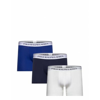 Polo Ralph Lauren Stretch Cotton Boxer Brief 3-Pack Blå