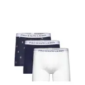 Stretch Cotton Boxer Brief 3-Pack Boxerkalsonger Navy Polo Ralph Lauren Underwear