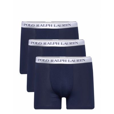 Polo Ralph Lauren Stretch Cotton Boxer Brief 3-Pack Marinblå