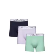 Stretch Cotton Boxer Brief 3-Pack Boxerkalsonger Purple Polo Ralph Lauren Underwear