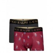 Stretch Cotton Trunk 2-Pack Boxerkalsonger Multi/patterned Polo Ralph Lauren Underwear
