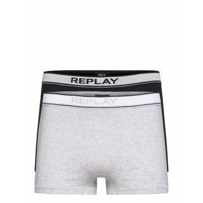 Style 01/F Seamless Two Lines 2pcs Waterfall Pack Boxerkalsonger Multi/mönstrad Replay Underwear