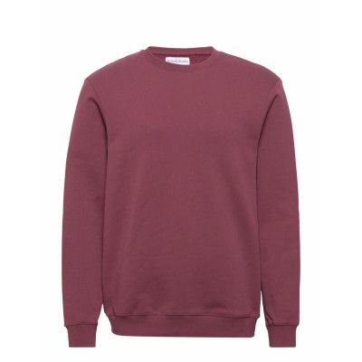 Sweatshirt Sweat-shirt Tröja Vinröd Bread & Boxers