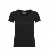T-Shirt Cotton Stretch Tops T-shirts & Tops Short-sleeved Svart Bread & Boxers