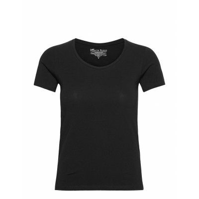 T-Shirt Cotton Stretch Tops T-shirts & Tops Short-sleeved Svart Bread & Boxers