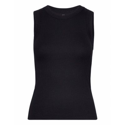 Tank Crew-Neck *Villkorat Erbjudande T-shirts & Tops Sleeveless Svart Bread & Boxers