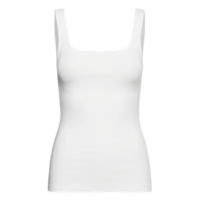 Tank Ribbed T-shirts & Tops Sleeveless Vit Bread & Boxers