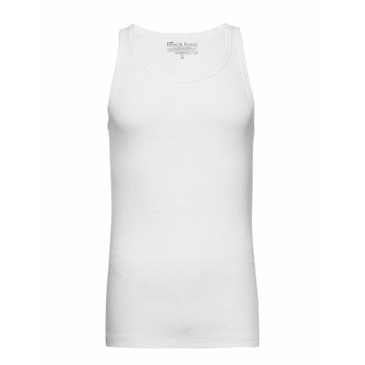 Tank Ribbed T-shirts Sleeveless Vit Bread & Boxers