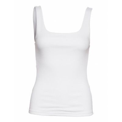Tank Scoop Back Tops T-shirts & Tops Sleeveless Vit Bread & Boxers