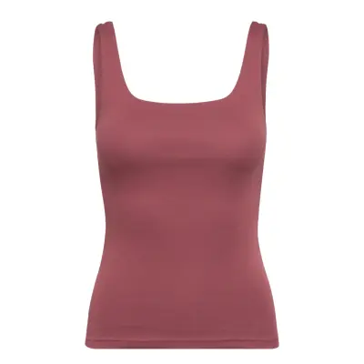 Tank Scoop Back *Villkorat Erbjudande T-shirts & Tops Sleeveless Lila Bread & Boxers