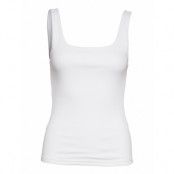 Tank Scoop Back Tops T-shirts & Tops Sleeveless White Bread & Boxers