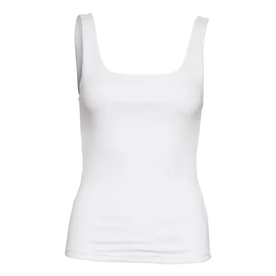 Tank Scoop Back Tops T-shirts & Tops Sleeveless White Bread & Boxers