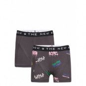 The New Boxers 2-Pack Night & Underwear Underwear Underpants Grå The New