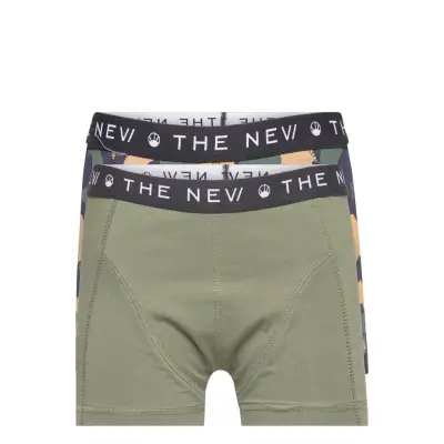 The New Boxers 2-Pack Night & Underwear Underwear Underpants Grön The New