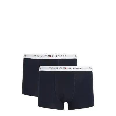 Tommy Hilfiger 2 Pk Trunk - Navy - 164-170