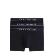 Tommy Hilfiger 3-Pack Cotton Trunk - Navy - XS