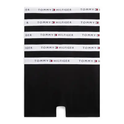 Tommy Hilfiger 5 Pk Trunk - Black - 152-164