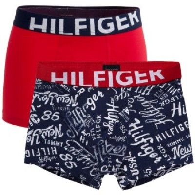 Tommy Hilfiger Cotton Stretch Trunk Parker 409 2-pack * Fri Frakt * * Kampanj *