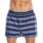 Tommy Hilfiger Flag Woven Boxer Oxford Vintage Nav * Fri Frakt *