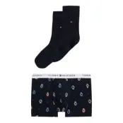 Tommy Hilfiger Gift Set Trunk & Socks Boxed - Navy - 164-170
