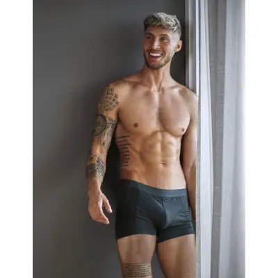 TOPECO Men's Bamboo Boxer 3-P - Navy - XXL